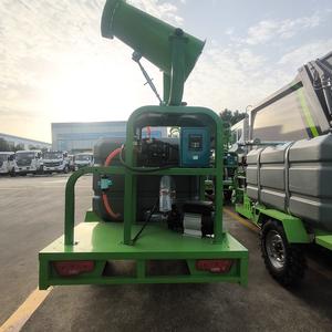 Vélo électrique à 3 roues Mini réservoir d'eau à trois roues canon à brouillard véhicule arroseur petit tricycle pour la poussière de route automne verdure - Product Image 4