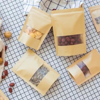 Sacs à thé et à café biodégradables 250g 500g 1kg Sachets à café à fond plat Emballages pour grains de café