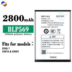 2800mAh BLP569 có thể sạc lại Li-ion pin cho tìm thấy 7x9076x9007 - Product Image 2