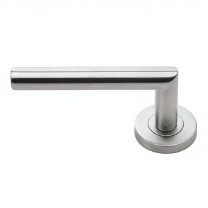 Poignée de porte à mortaise en acier inoxydable SUS304, levier tubulaire moderne, quincaillerie de porte intérieure, produits RTS - Product Image 4