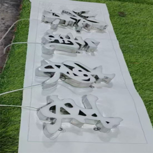 Vô Hạn Phát Sáng 3D Epoxy Nhựa Kỹ Thuật Số Thư Logo Độ Sáng Cao Độ Bền Tùy Chỉnh Màu Sắc Đẹp Cho Công Ty Công Viên - Product Image 5