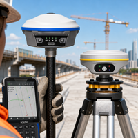 Alat Survei GPS Dual-Frequency IP68 Ai New South Max GNSS RTK Base Rover 4 Pro Mars Matrice 350 L2 3 Enterprise 300