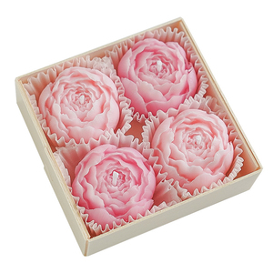 Rose Scented <strong>Candles</strong> Set 4Pcs Floral Aromatherapy <strong>Candles</strong> for Home Decor Wedding Party Gift - Product Image 3