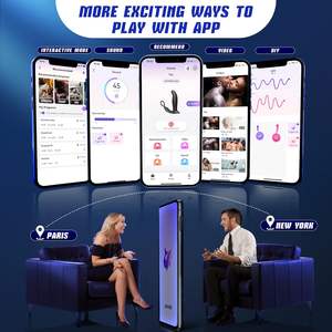 Vibromasseur Anal Ondulant en Silicone <span class=keywords><strong>pour</strong></span> Hommes, Masseur de Prostate Télécommandé, Plug Anal <span class=keywords><strong>pour</strong></span> Femmes, Dildo Vibrateur Pénétrant - Product Image 5