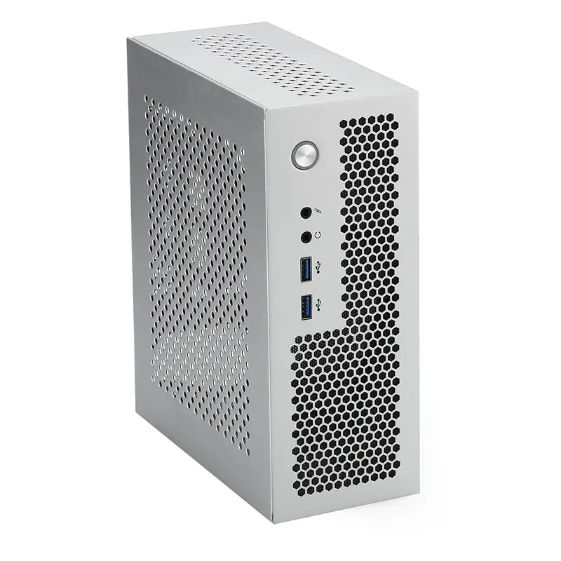 Boîtier pour ordinateur de bureau DIY Tour personnalisé Mini PC ITX HTPC