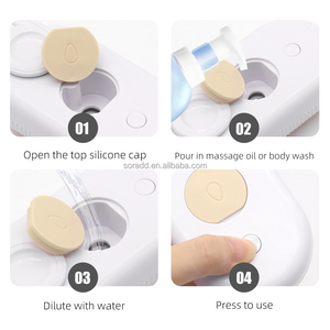 4 ב 1 קרם אדים חתול מברשת נטענת מחמד נטענת נגד סטטי לכלבים עיסוי ניקוי שפיכת & סירוק all-in-one - Product Image 2