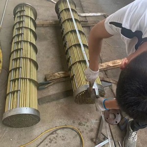Échangeur de chaleur vertical Huali GLL à coque et tubes, 12,5 20 40 mm², avec noyau en tube de cuivre, pour turbine à vapeur - Product Image 4
