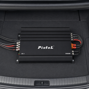 Amplificateur de <span class=keywords><strong>voiture</strong></span> 3000W 4 <span class=keywords><strong>canaux</strong></span>, amplificateur monobloc classe AB pour système de haut-parleurs de basses avec LPF, amplification des basses, télécommande - Product Image 5