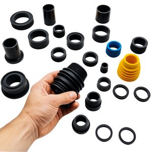 ผู้ผลิตยางมาตรฐาน ISO 9001 ยางซิลิโคนความแม่นยำสูง ต้นแบบยางซิลิโคนเกรดอาหาร ชิ้นส่วนยางซิลิโคนมาตรฐาน FDA สำหรับใช้ในอุตสาหกรรม - Product Image 3