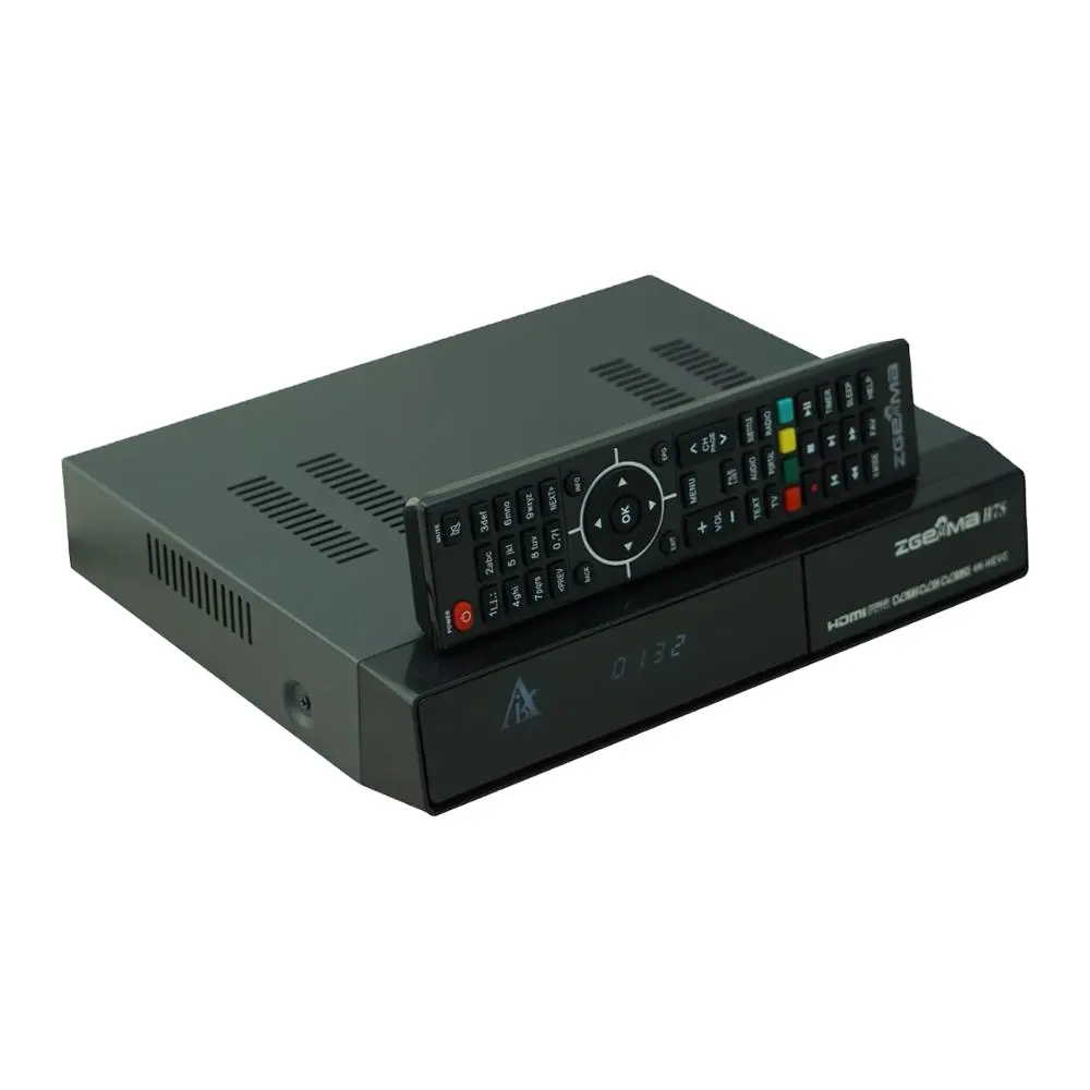 2 * DVB-S2X + DVB-T2/C Triple Tuner 4K UHD TV Box Linux OS E2 ZGEMMA H7S Mit Ci + OScam Funktionen