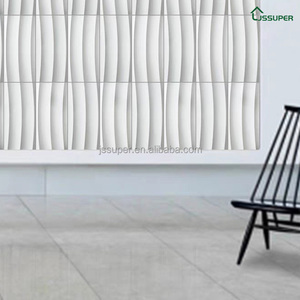 JSSUPER tridimensionnel 3D brique de ciment café Restaurant fond mur intérieur extérieur Art étanche carrelage mural - Product Image 6