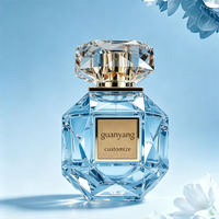 Étiquettes de parfum en vinyle imprimé, autocollants adhésifs dorés mats, étiquettes de luxe pour flacons de parfum, autocollants en feuille d'or pour parfum