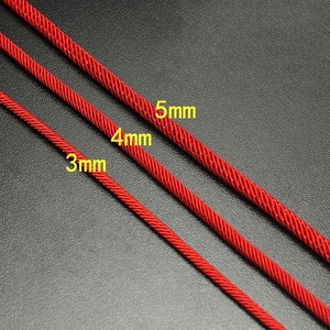 5Mm Dik Milan Touw Met Kern Groot Formaat Gecodeerd Gevlochten <span class=keywords><strong>Nylon</strong></span> Koord Lanyard Gevlochten Koord Voor Diy Heren Armband En Ketting - Product Image 3