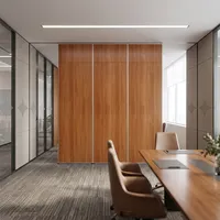 Cloison amovible insonorisée, cloison pliante pour hôtel, salle de banquet, bureau, salle de conférence, panneau de porte coulissante