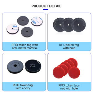 Etiqueta de Acceso Redonda con Chip RFID, Resistente al Agua, de ABS, Sistema de Patrullaje GSC, 125khz, Solo Lectura - Product Image 4