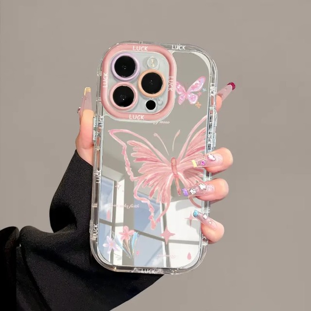 Handmade Premium Quality Butterfly Stitch Pattern for iPhone 11 Case Mobile Phone Cover