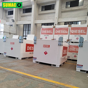 Réservoir de stockage de carburant diesel/<span class=keywords><strong>essence</strong></span> personnalisable de 2000 L avec pompe de transfert - Fournisseur professionnel pour station-service mobile - Product Image 5