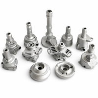 Pièces automobiles en aluminium moulé sous pression personnalisées ADC12 A380, support de moteur sablé, fabrication OEM IATF16949