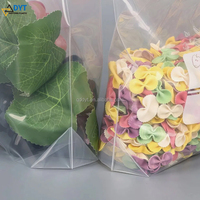 Sacs de conservation alimentaire en plastique transparent en gros, sacs à fermeture éclair étanches à l'odeur, sacs à glissière pour la classification des aliments