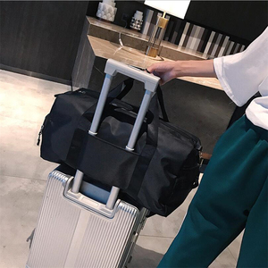 <span class=keywords><strong>Sac</strong></span> <span class=keywords><strong>de</strong></span> voyage tendance en nylon <span class=keywords><strong>rose</strong></span> léger et imperméable pour <span class=keywords><strong>femme</strong></span>, idéal pour les week-ends, avec fermeture éclair - Product Image 2