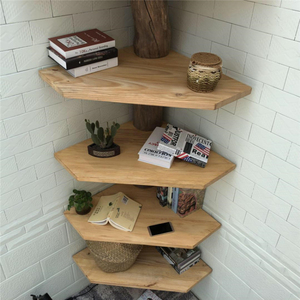 <span class=keywords><strong>Libreria</strong></span> Creativa a Forma di Albero in Legno Massello, Scaffale Decorativo Angolare <span class=keywords><strong>da</strong></span> Terra - Product Image 2