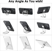 Support de téléphone portable et tablette réglable en hauteur, magnétique, en alliage de zinc, avec support flexible pour téléphone portable, directement de l'usine OEM