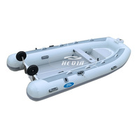 Bateau pneumatique à coque en V profond Hypalon 360 Bateau de pêche gonflable 3.6