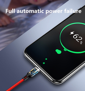 Ba-trong-một Nylon dệt Cáp dữ liệu với kim loại vỏ nhôm điện thoại di động sạc Cáp cho <span class=keywords><strong>Android</strong></span> ngân hàng điện cho máy in - Product Image 6