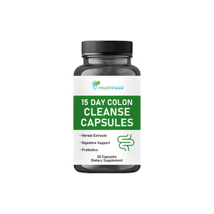 Top Quality 15 Day Colan Cleanse Capsule Stick to A Consistent Sleep Schedule with Flaxseed Power Dietary <b>Supplement</b> - Product Image 1