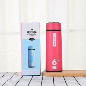 Hot Selling 16oz 450mL Cheap Price Glass Water Bottle for Drinking With Unbreakable <b>Plastic</b> Shell Customize - Product Image 3