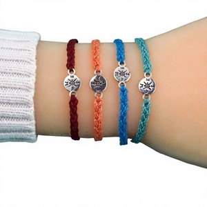 Trendy Bohemian Woven Children's Friendship <b>Bracelet</b> for Anniversary - Product Image 1