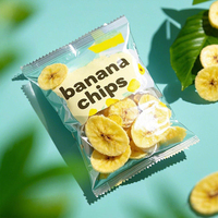 Sachets d'emballage personnalisés pour chips, sachets refermables en aluminium et plastique pour aliments, idéaux pour l'emballage de snacks et de chips