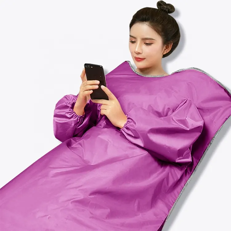 Fashion Customized Portable Black And White Beauty Personal Infra-red Men Women Adults Fat Loss Sauna Blanket