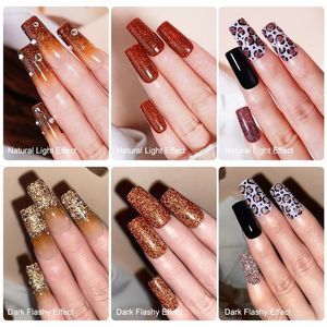 ยาทาเล็บเจลเพชรสะท้อนแสง 12 สี คุณภาพสูงแบบกำหนดเองได้ - Product Image 4