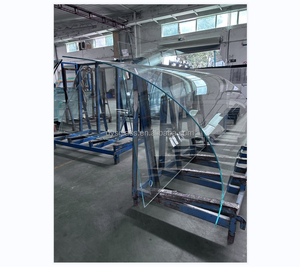 Nhà sản xuất kính mái vòm kính cường lực trong suốt cong, dày 6mm 8mm 10mm 12mm 15mm, giá tại New Zealand và Qatar - Product Image 5