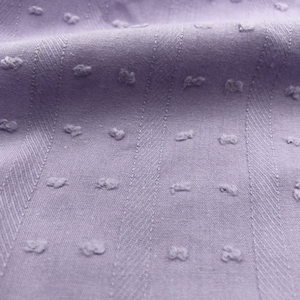 100% कपास धारीदार पोल्का डॉट jacquard कपड़े के लिए महिलाओं की शर्ट कपड़े और बच्चों के पहनने - Product Image 5