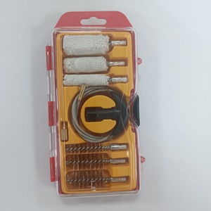 9 Pieces Equipment Cleaning Kit Portable <b>Cable</b> Brush Set Steel Wire Brush Cotton Mop Storage Box <b>Outdoor</b> Maintenance Accessories - Product Image 1