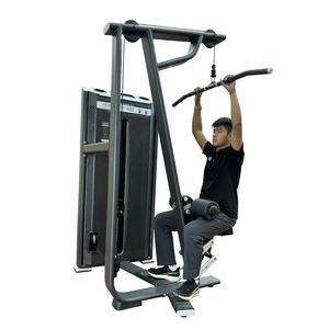 Équipement de musculation multifonctionnel professionnel pour salle de sport, machine de tirage parallèle haut-bas avec sélection de charge par poulie L - Product Image 4