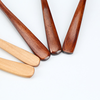 Cuillère en bambou de 7 pouces, design classique et simple, écologique, à manche court, pour la cuisine, la restauration et les services de traiteur