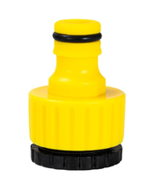 Adaptateur d'irrigation de jardin à dégagement rapide, durable, 3/4\" 1/2\", adaptateur de robinet en plastique PP, raccord fileté pour robinet d'eau, dégagement rapide