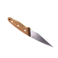 Couteaux de greffage à cliquet en acier au carbone de qualité industrielle avec manche en bois, poignée antidérapante, outil de jardinage pour arbres fruitiers ShengQing