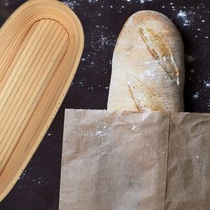 Outils de pâtisserie : Panier à pain en osier pour la fermentation de la pâte, Housse de banneton, Housse de panier rond, Housse de <span class=keywords><strong>bol</strong></span> pour <span class=keywords><strong>le</strong></span> levage - Product Image 5