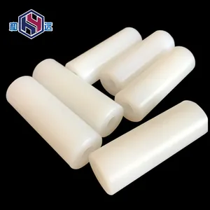 White Solid Nylon Rod PA6 Pin Shaft Coupling High Wear-resistant Nylon Rod Plastic Nylon Round Rod