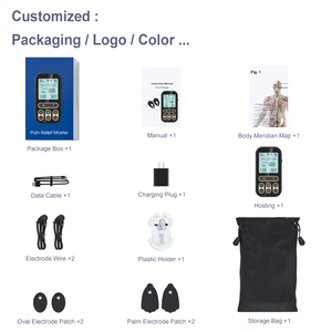 Mesin Stimulator otot Eectro portabel alat TENS 3 in 1TENS untuk pijat bahu dan leher - Product Image 6