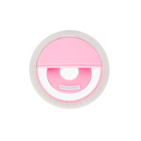 Luz de Relleno con Clip para Teléfono, 4 Niveles de Ajuste de Brillo, Luz Fría de 2500-6500K, Mini Luz de Relleno Recargable, Popular para Teléfonos