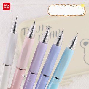 Bolígrafo <span class=keywords><strong>de</strong></span> gel <span class=keywords><strong>de</strong></span> dibujos animados <span class=keywords><strong>de</strong></span> cara alta Macaron Presione el bolígrafo <span class=keywords><strong>de</strong></span> gel Cepillo <span class=keywords><strong>de</strong></span> <span class=keywords><strong>examen</strong></span> crudo <span class=keywords><strong>Preguntas</strong></span> Suave 0,5mm Bolígrafo negro - Product Image 5