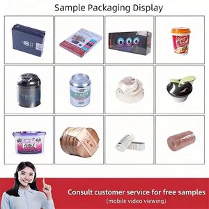 Máquina Automática de Sellado y Envoltura Termoencogible para Botellas de PET/Jabón/Bandejas de Huevos/Libros, Máquina de Envoltura con Túnel de Encogimiento - Product Image 2