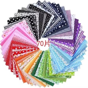 Wholesale Colorful Floral Cotton Fabric Pack DIY Material For <b>Patchwork</b> Dolls Handmade Crafts - Product Image 5