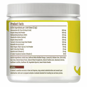 O cão orgânico do OEM macio mastiga o sabor do bacon Hip + o suplemento nutritivo comum Chondroitin saudável para cães - Product Image 4