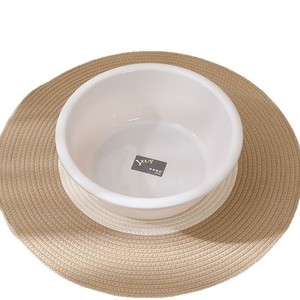 Large Thickened Durable <b>Round</b> Wash <b>Basin</b> For Clothes Feet Kitchen Use Pink Green Khaki Color Options - Product Image 4